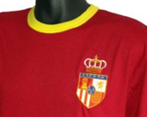 Retro Spain 1970s Football T Shirt