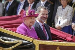 QE2 honors King Felipe and Letizia with a banquet at Buckingham palace QE2 honors King Felipe and Letizia with a banquet at Buckingham palace