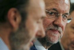 Rajoy and Rubalcaba meet for lunch