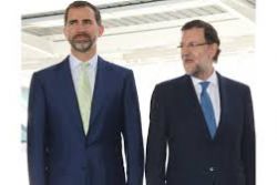 King Felipe VI holds first meeting with PM Rajoy