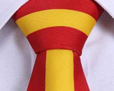 Mens Silk Tie With Spanish Flair