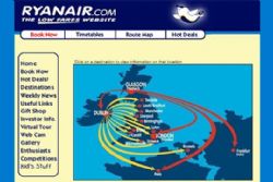 Ryanair's website to close for 10 hours this weekend