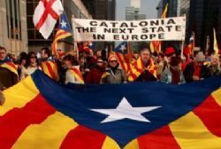Exit poll shows separatists winning majority in Catalan assembly Exit poll shows separatists winning majority in Catalan assembly