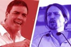 Spain's Socialists, Podemos open coalition talks Spain's Socialists, Podemos open coalition talks