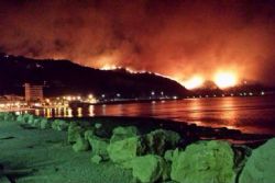 Costa Blanca Fire Thousands Evacuated in Javea