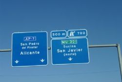 San Javier - Corvera handover procedure underway