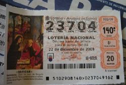 El Gordo Lottery Prize Fund Increased