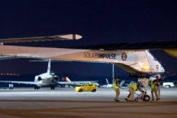 Solar Powered Plane Heads For Morocco From Spain Solar Powered Plane Heads For Morocco From Spain