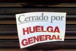 Spain General Strike 14th Nov : Background Info