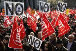 'Youth without a future' Protest in Spain