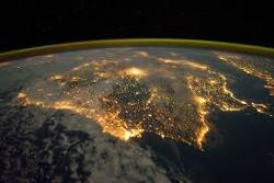 NASA image reveals light pollution over Spain