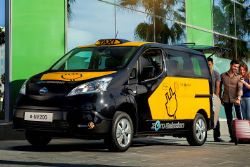 Nissan Delivers First All-Electric Taxis to Spain Cities