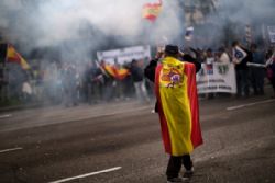 'Anti-protest law' demonstrations in Madrid